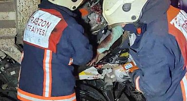 Trabzon'da tünelde zincirleme kaza: 1 ölü, 6 yaralı