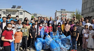 Tutak'ta öğrencilerden anlamlı kampanya