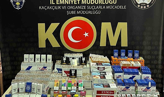 Tütün ve tütün mamulü kaçakçılarına yönelik operasyon