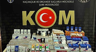 Tütün ve tütün mamulü kaçakçılarına yönelik operasyon