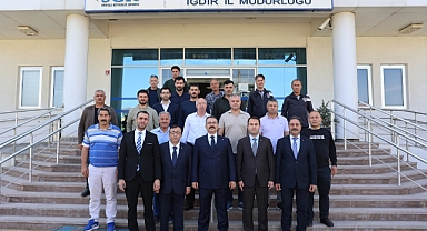 Vali Turan, SGK İl Müdürlüğünü ziyaret etti