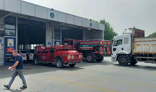 Yangın sezonu öncesi araçların bakım onarımları tamamlandı