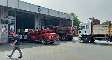 Yangın sezonu öncesi araçların bakım onarımları tamamlandı