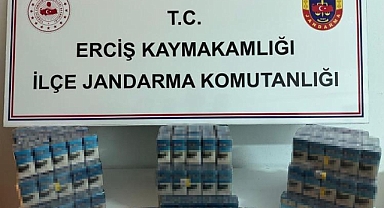 Yol kontrolünde 520 paket kaçak sigara ele geçirildi