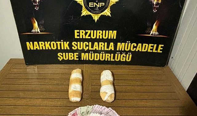 1 kilo 103 gram metamfetamin ele geçirildi