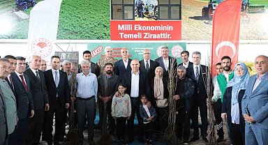 28 bin 800 adet meyve fidanı dağıtıldı