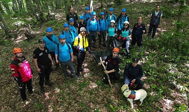 40 dönüm arazinin taraması, 67 dakikada tamamlandı