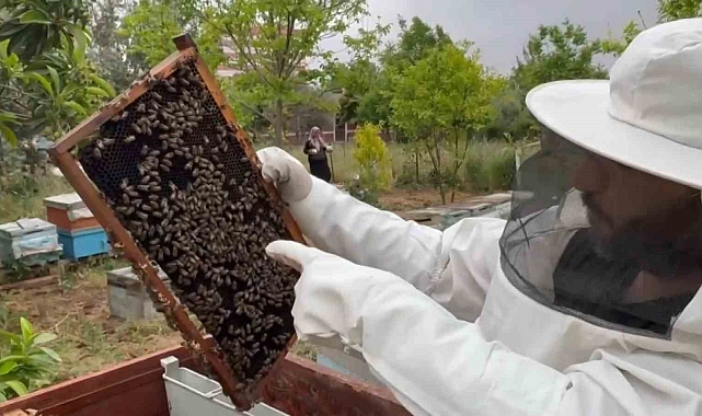 45 yıldır arılarıyla bölgedeki illeri gezip bal üretiyor