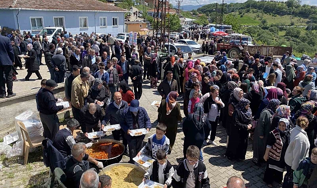 5 bin kişilik köy hayrı düzenlendi