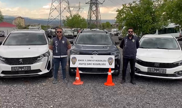 7 çalıntı araç ele geçirildi