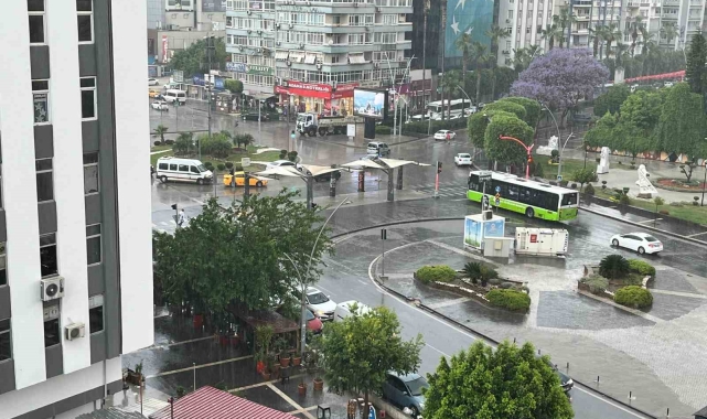 Adana&#039;da &quot;kırkikindi&quot; yağmuru etkili oldu