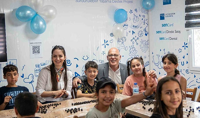 Afet bölgesinde yaşayan çocuklara ve annelere destek