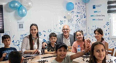 Afet bölgesinde yaşayan çocuklara ve annelere destek