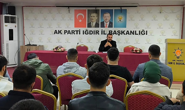 AK Parti Gençlik Kolları Haftalık İl Yönetim Kurulu toplandı