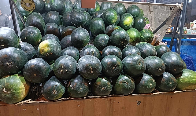 Antalya karpuzu piyasaya girdi Iğdır&#039;da fiyatlar düştü