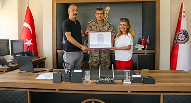 Araz Doğa Sporları Derneğinden Emniyet Müdürü Sakarya'ya Ziyaret