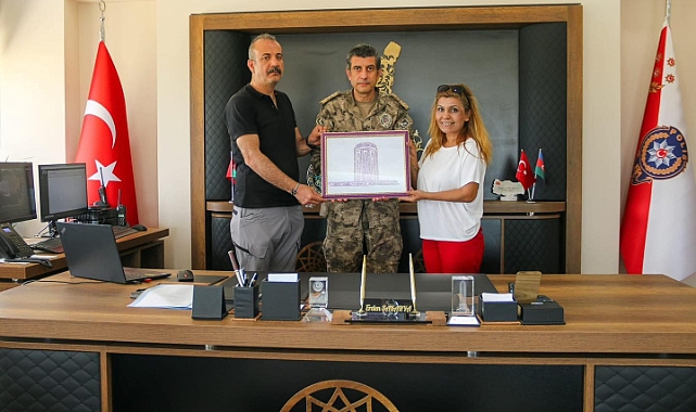 Araz Doğa Sporları Derneğinden Emniyet Müdürü Sakarya&#039;ya Ziyaret