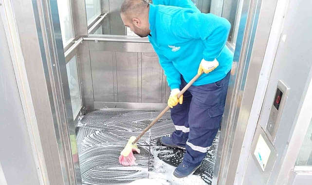 Asansöre tuvaletini yapan kişi gözaltına alındı