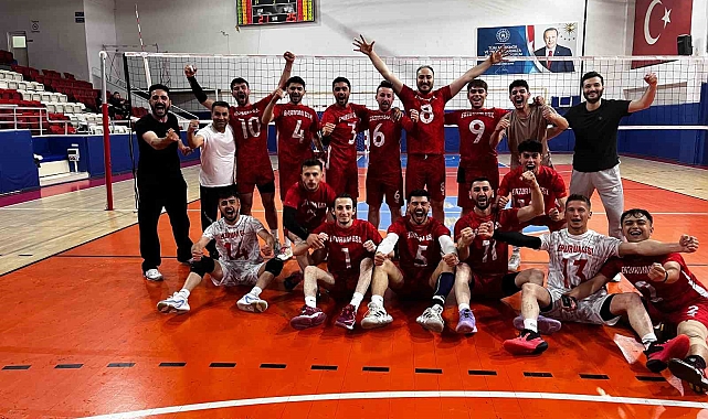 Aşkale voleybolda ikinci lige yükseldi