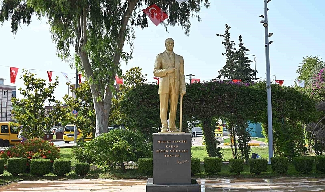 Atatürk Anıtı bakıma alındı