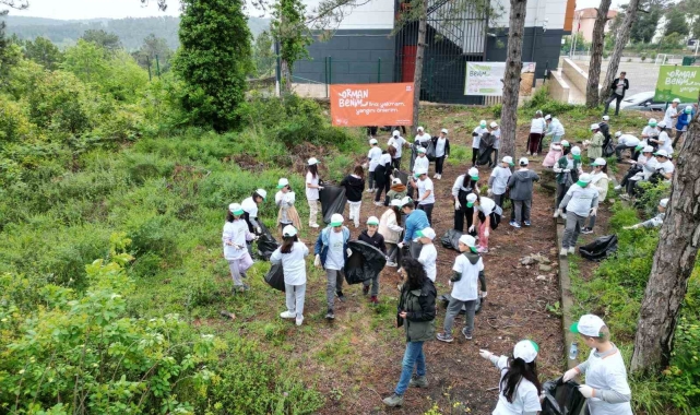 Atatürk Ortaokul Öğrencileri &quot;Orman Benim&quot; kampanyasına katıldı