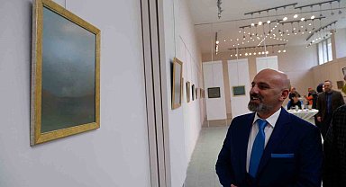 Atatürk Üniversitesi Sergi Salonu'nda Hatâyî motifinden oluşan sergisi açıldı