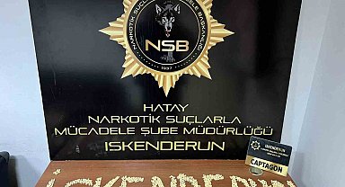 Attığı çantada 2 bin adet captagon ele geçirildi