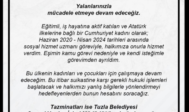 Ayşegül Bingöl&#039;den iddialara cevap: &quot;Nisan 2024&#039;te kendi isteğimle görevimden ayrıldım&quot;