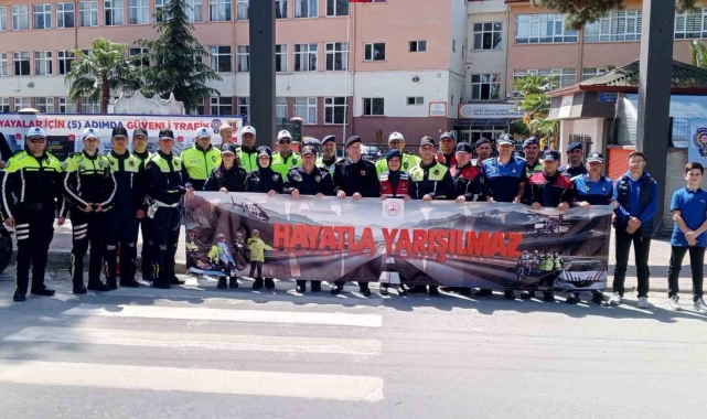 Bafra&#039;da &quot;Hayatla Yarışılmaz&quot; etkinliği