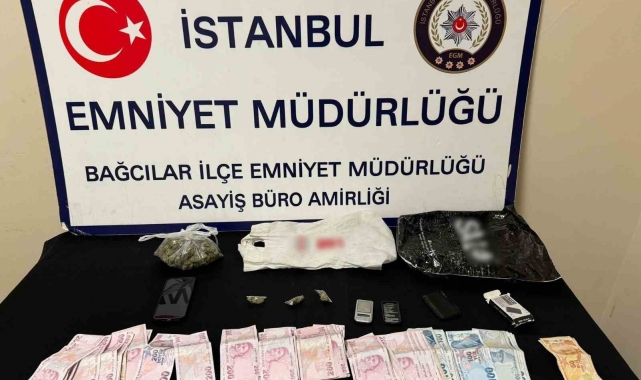 Bağcılar&#039;da polisten uyuşturucu baskını