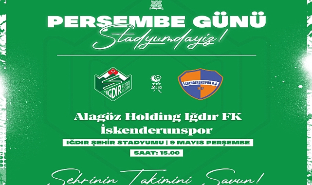 Başka Iğdır Spor yok, stada gel şehrinin takımını destekle!