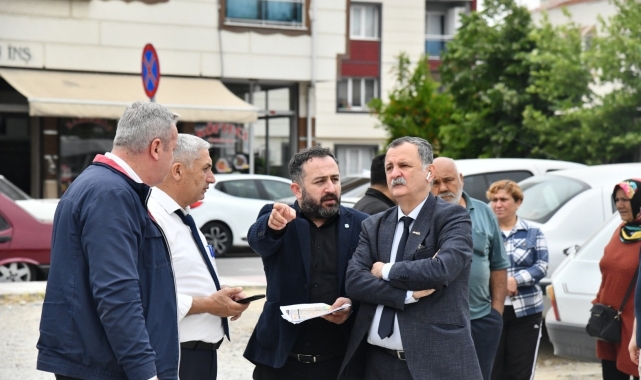 Başkan Balaban iki mahallede incelemede bulundu