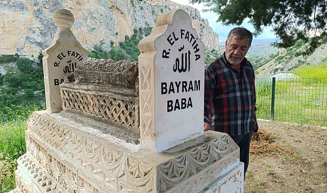 Bayram Baba hazretlerinin kabri yenilendi