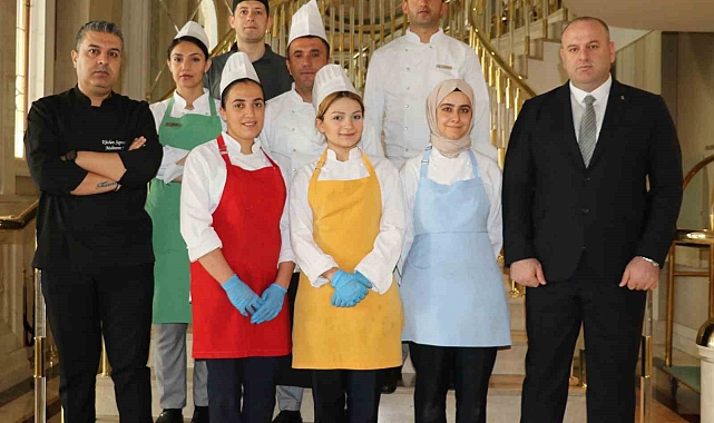 Beş yıldızlı Otel&#039;de Türk Mutfağı Haftası&#039;nı kutlandı