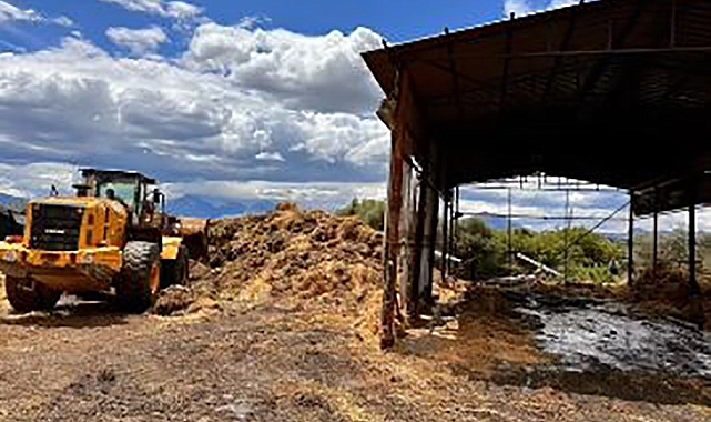 Besihane deposunda, yangın çıktı
