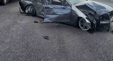 Bilecik'te kontrolden çıkan araç kaza yaptı, 4 kişi yaralandı