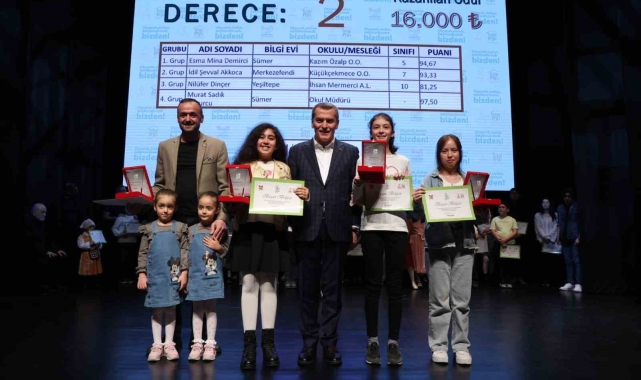 Bilgi Evleri ve Gençlik Merkezi&#039;nin 18&#039;inci Kitap Okuma Yarışmasında ödüller sahiplerini buldu