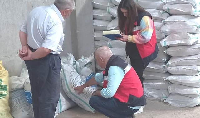 Bitki koruma ürünleri ve gübre satış bayileri denetlendi