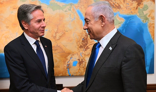 Blinken, Netanyahu ile görüşme gerçekleştirdi
