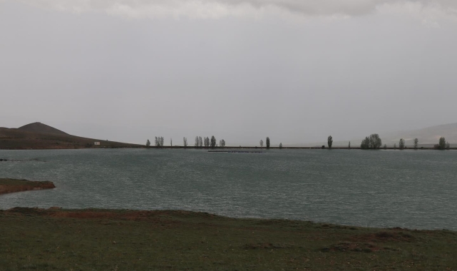 Çayırlı Göleti yağışların ardından doldu