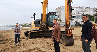 Çiftlikköy sahilinde temizlik alarmı