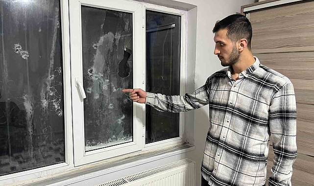 Çocukları uyurken evi kurşunladılar