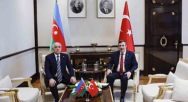 Cumhurbaşkanı Yardımcısı , Azerbaycan Başbakanı Asadov ile görüştü