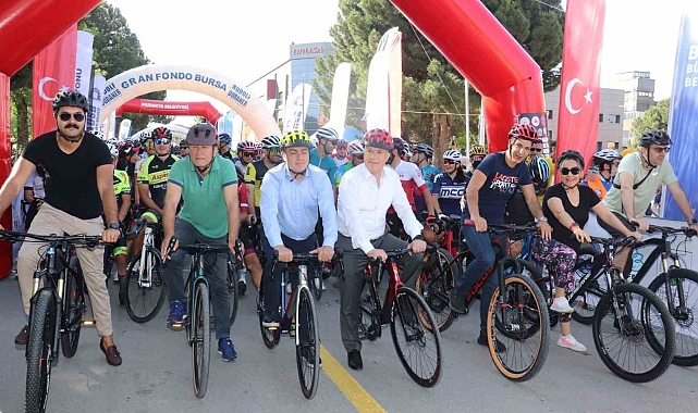 Daha yeşil Bursa için pedal çevrildi