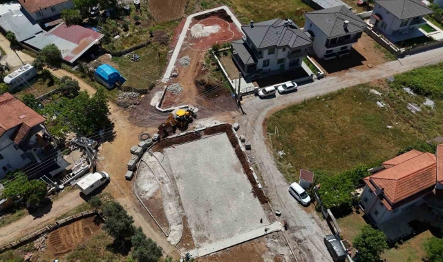 Değirmenyanı&#039;nda yeşil alan projesi hayata geçti