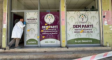 DEM Parti bürosuna silahlı saldırı gerçekleştirildi