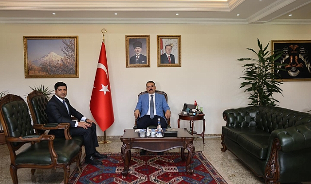 Denetimli Serbestlik Müdüründen Vali Turan&#039;a ziyaret