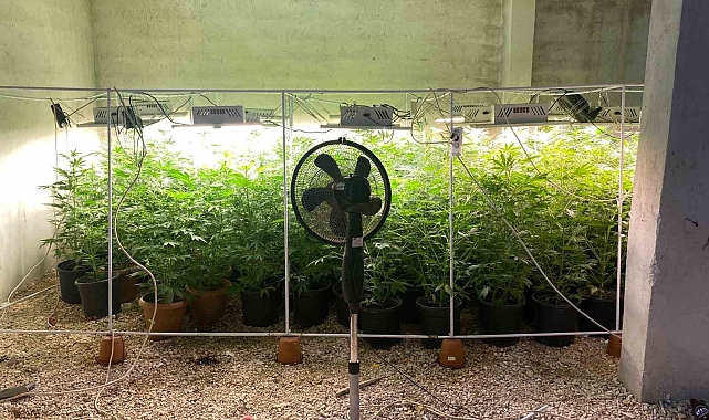 Depoyu uyuşturucu üretim tesisine çevirdi