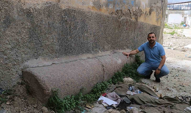 Devasa sütun merak uyandırdı