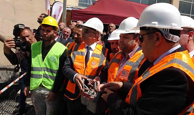 Devlet Hastanesi ek hizmet binası temeli törenle atıldı